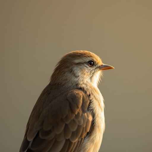 Serene Bird Portrait Serene Bird Portrait