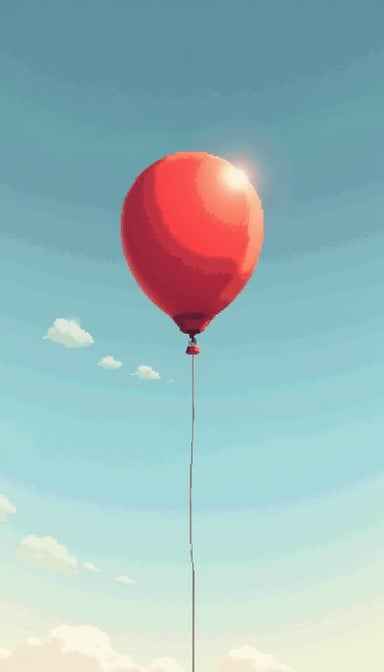 Solitary Red Balloon