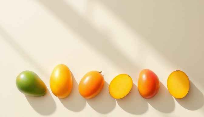 Mango Color Spectrum