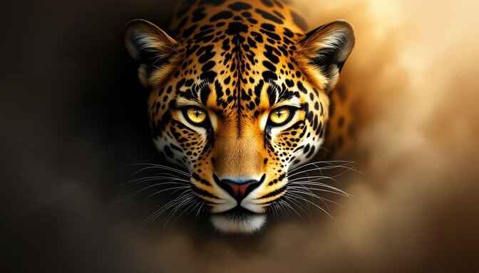 Piercing Leopard Gaze Piercing Leopard Gaze