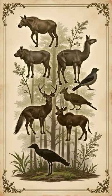 Victorian Wildlife Montage Victorian Wildlife Montage