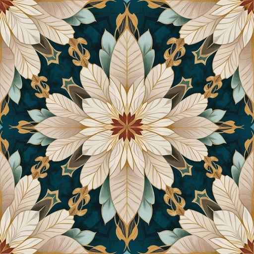 Elegant Geometric Flourish Elegant Geometric Flourish