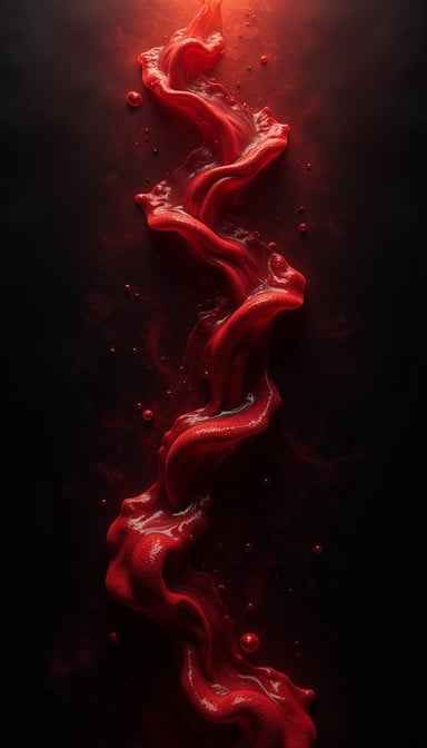 Crimson Fluid Cascade Crimson Fluid Cascade