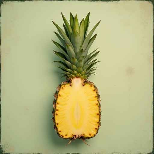 Vintage Pineapple Slice