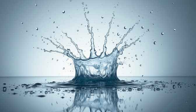Explosive water crown