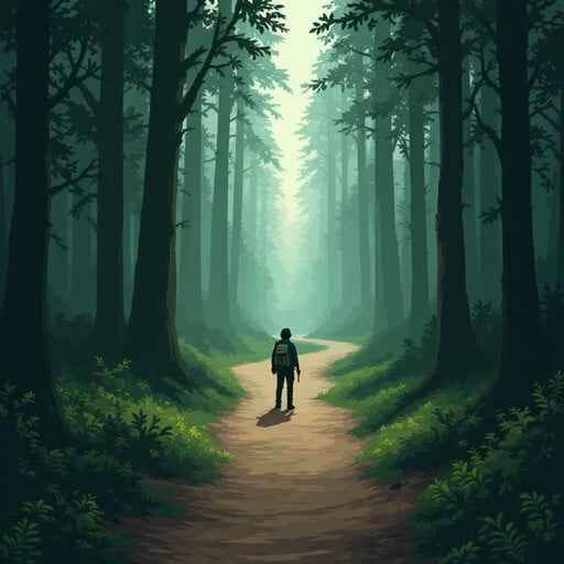 Forest Path Beckons Forest Path Beckons