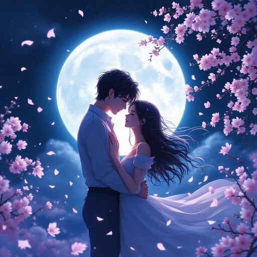 Moonlit Cherry Romance Moonlit Cherry Romance