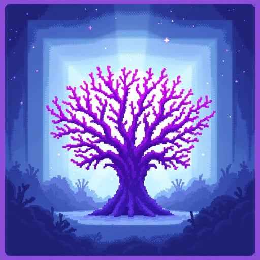 Mystical Purple Tree Mystical Purple Tree