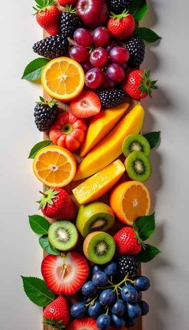 Vibrant Fruit Spectrum