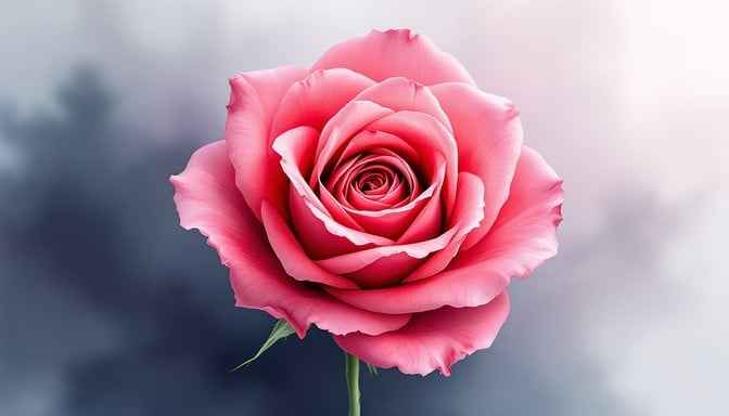 Misty Pink Rose Misty Pink Rose