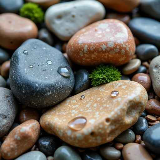 Wet Polished Stones Wet Polished Stones