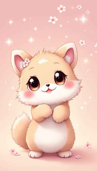 Fluffy Kawaii Hamster Fluffy Kawaii Hamster