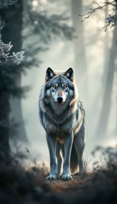 Mystic Forest Wolf
