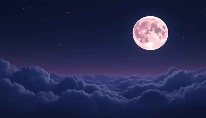 Moonlit Cloud Ocean