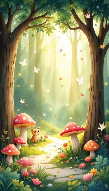 Magical Mushroom Forest