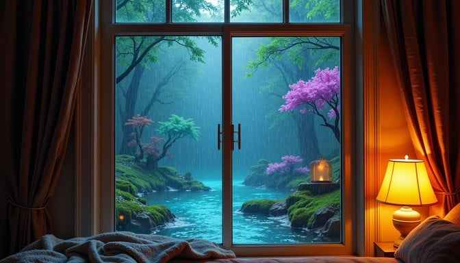 Mystical Window View