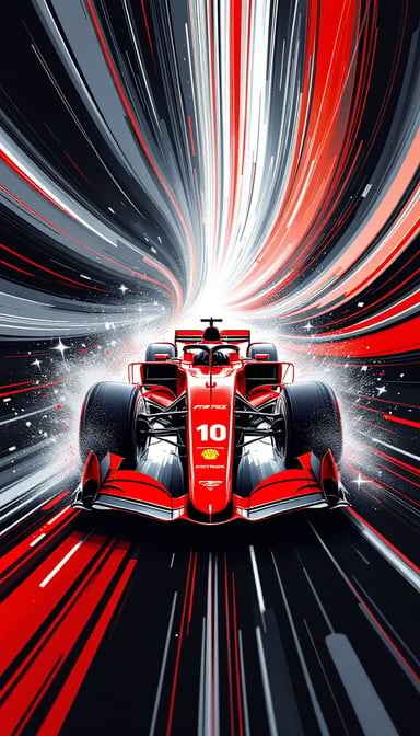 Racing Through Space Racing Through Space