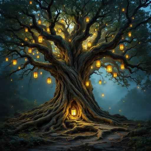 Magical Library Tree