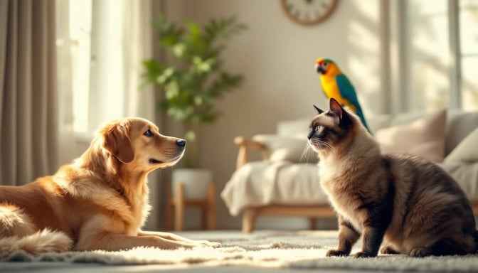Pets Share Sunlight Pets Share Sunlight