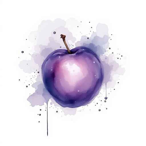 Luminous Purple Plum Luminous Purple Plum