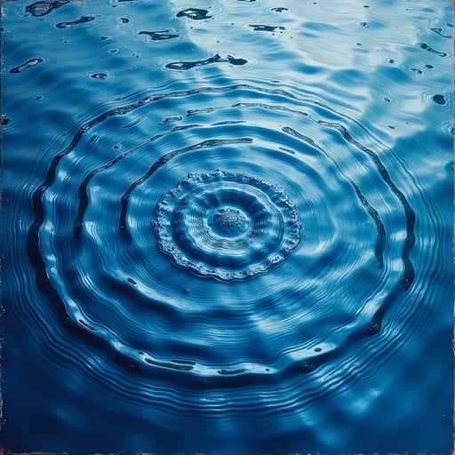 Hypnotic Water Circles Hypnotic Water Circles