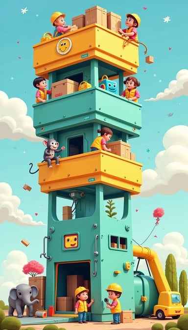 Magical Loading Tower