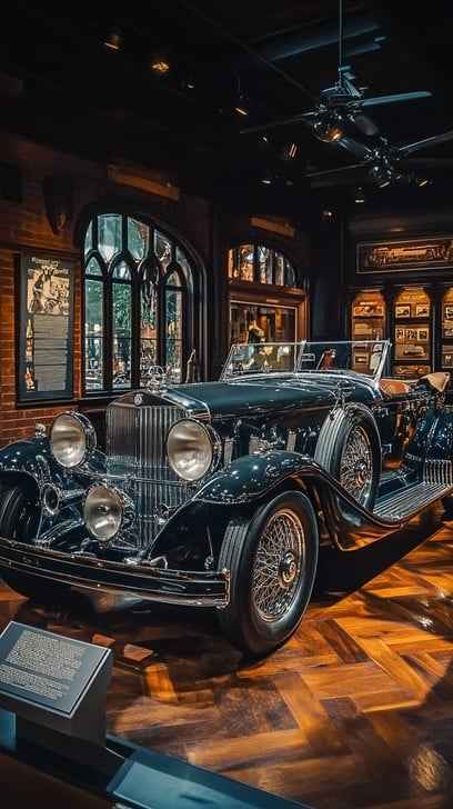 Vintage Car Display