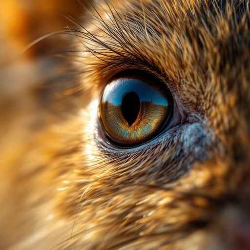 Golden Eye Detail