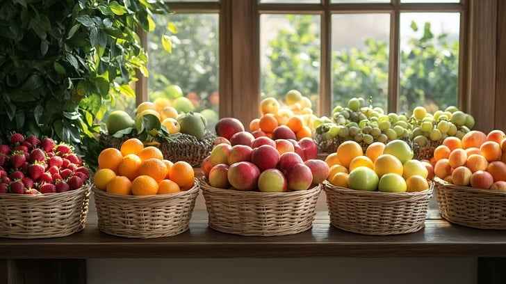 Fruit Basket Display