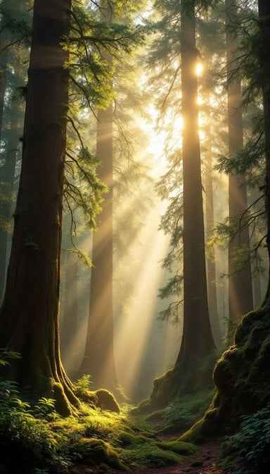 Mystical Forest Light