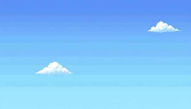 Peaceful Pixel Sky Peaceful Pixel Sky