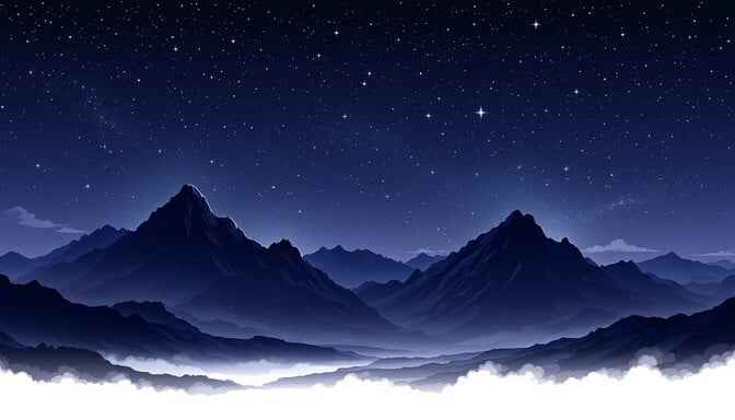 Midnight Mountain Majesty Midnight Mountain Majesty