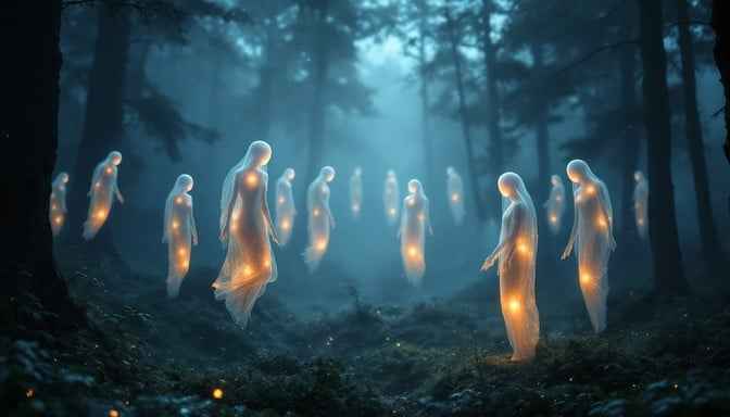 Glowing Forest Spirits Glowing Forest Spirits