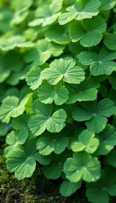 Dewy Clover Cascade