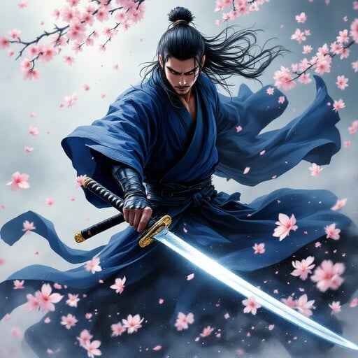 Samurai Among Blossoms Samurai Among Blossoms