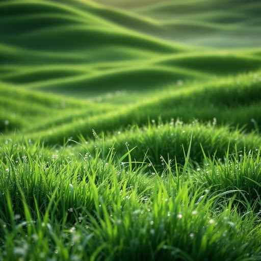 Dewy Morning Meadow