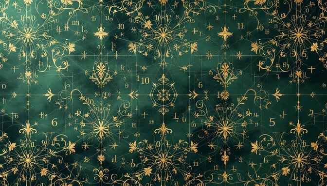 Elegant Green Pattern