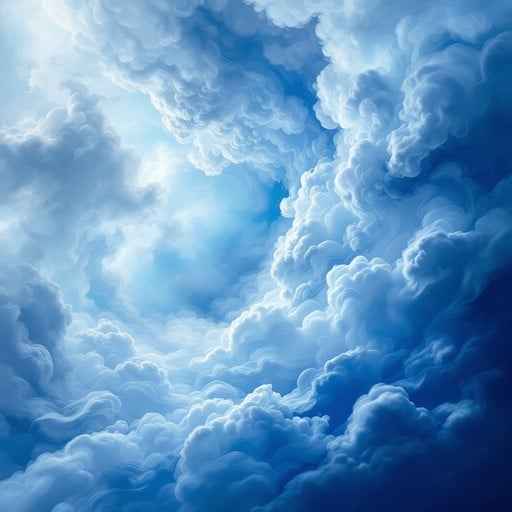 Ethereal Azure Swirl Ethereal Azure Swirl