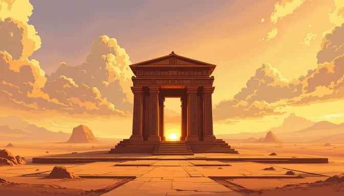Sacred Desert Temple