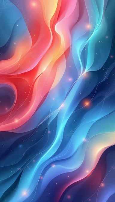 Flowing Color Waves