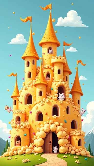 Magical Popcorn Castle Magical Popcorn Castle