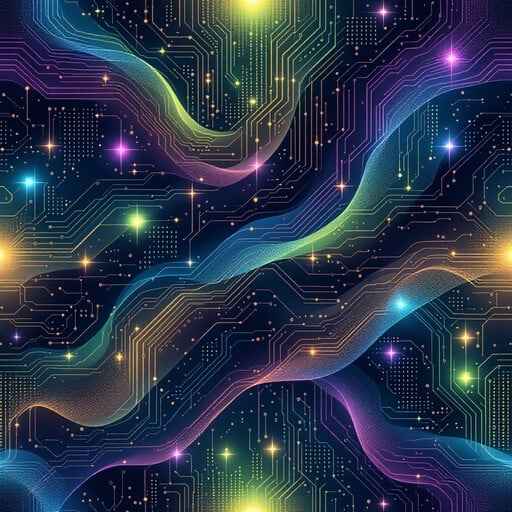 Digital Wave Pattern