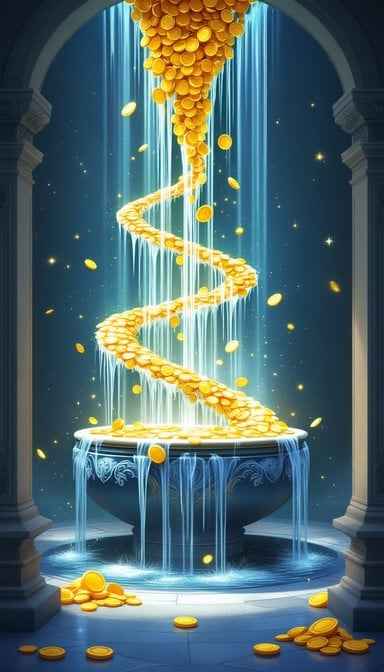 Magical Fortune Fountain