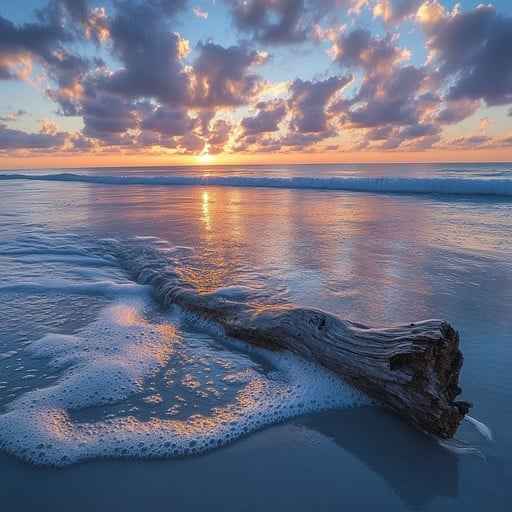 Sunset Beach Driftwood Sunset Beach Driftwood