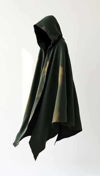 Floating Green Cloak