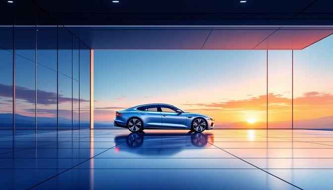 Luxury Sunset Showroom Luxury Sunset Showroom
