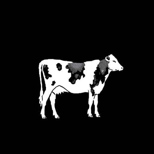 Pixelated Dairy Icon Pixelated Dairy Icon