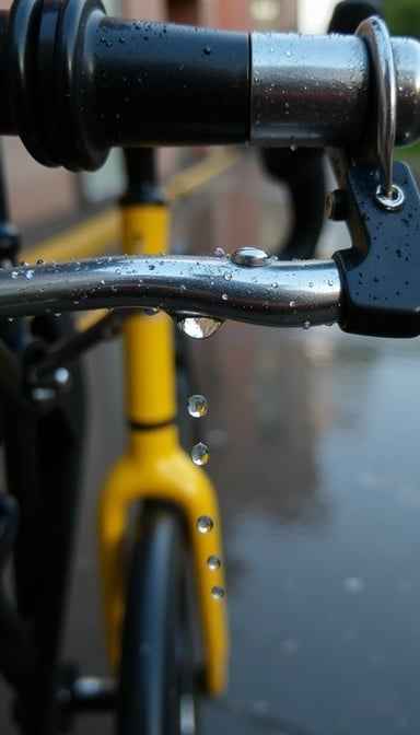 Raindrops On Metal Raindrops On Metal