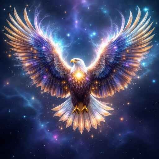 Cosmic Crystal Eagle Cosmic Crystal Eagle