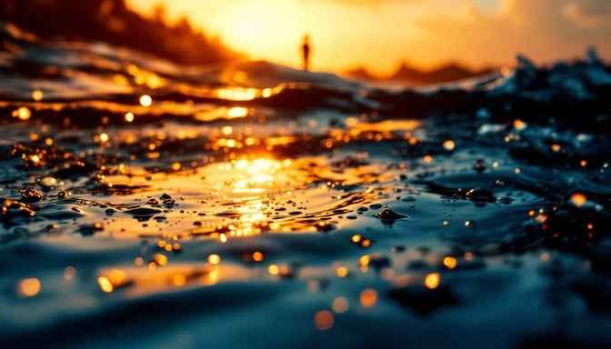 Sunset Meets Water Sunset Meets Water